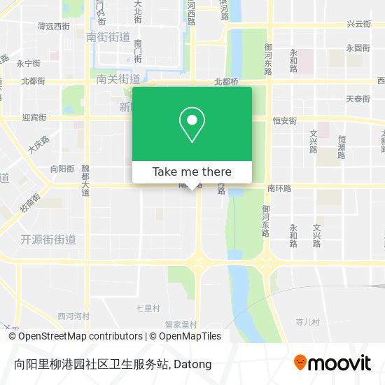 向阳里柳港园社区卫生服务站 map