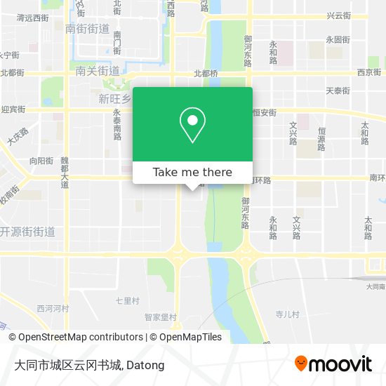 大同市城区云冈书城 map