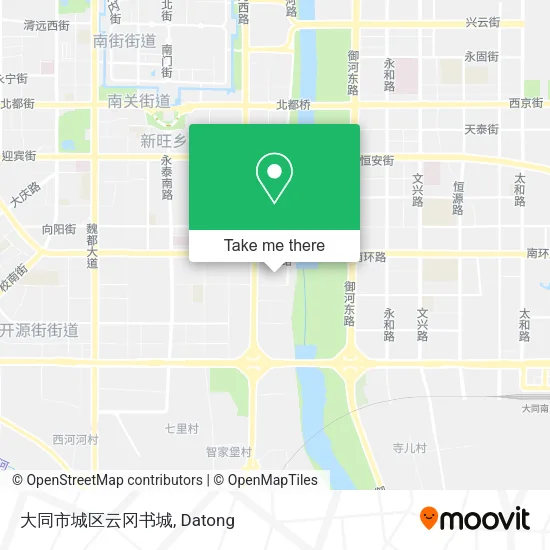 大同市城区云冈书城 map