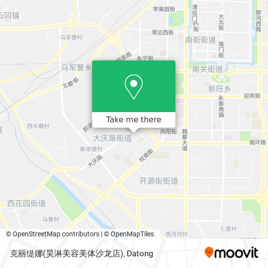 克丽缇娜(昊淋美容美体沙龙店) map