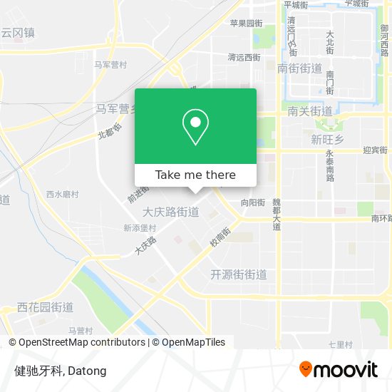 健驰牙科 map