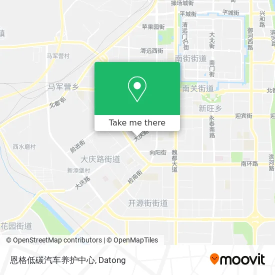 恩格低碳汽车养护中心 map