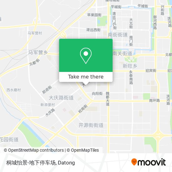 桐城怡景-地下停车场 map