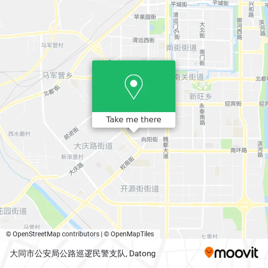 大同市公安局公路巡逻民警支队 map
