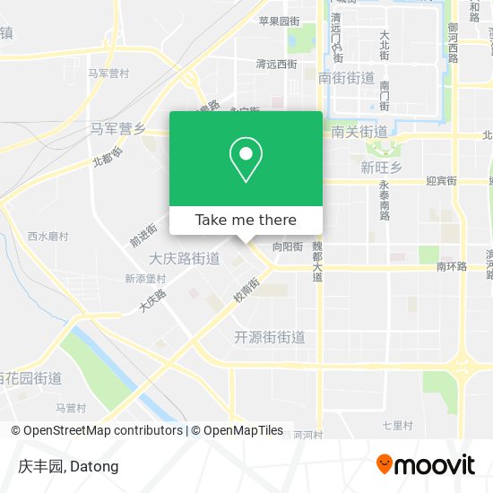 庆丰园 map
