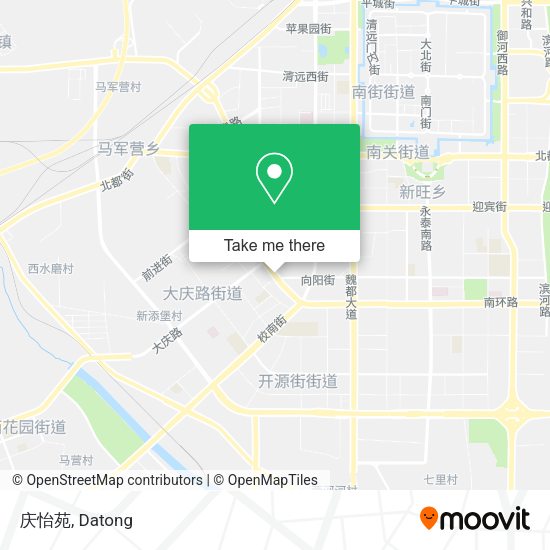 庆怡苑 map