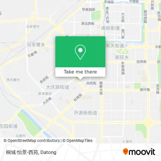 桐城·怡景-西苑 map