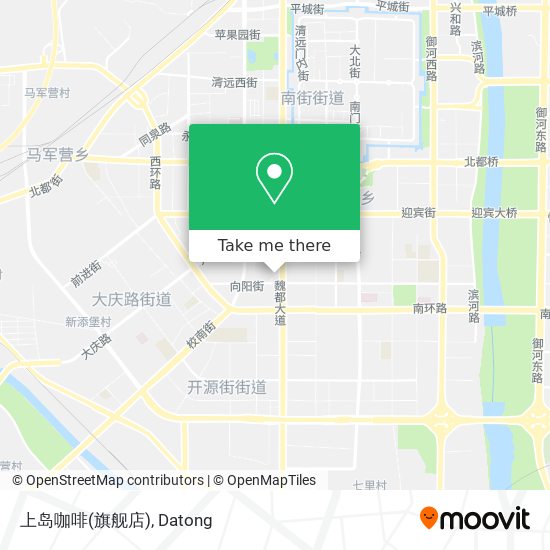 上岛咖啡(旗舰店) map