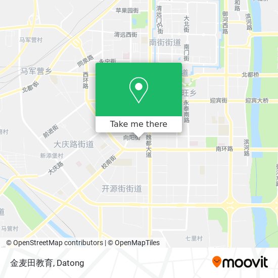 金麦田教育 map