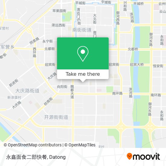永鑫面食二部快餐 map