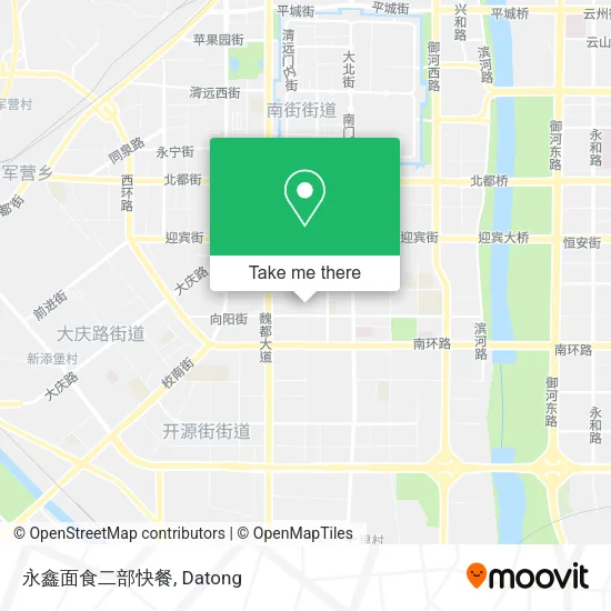 永鑫面食二部快餐 map