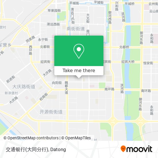 交通银行(大同分行) map