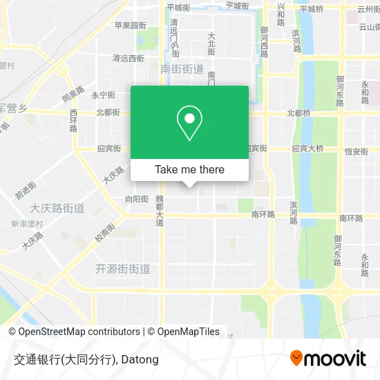 交通银行(大同分行) map