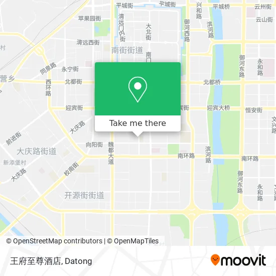 王府至尊酒店 map