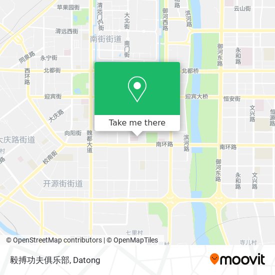 毅搏功夫俱乐部 map