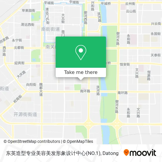 东英造型专业美容美发形象设计中心(NO.1) map
