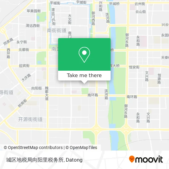 城区地税局向阳里税务所 map