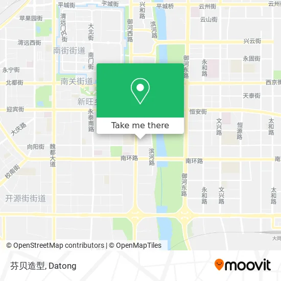 芬贝造型 map