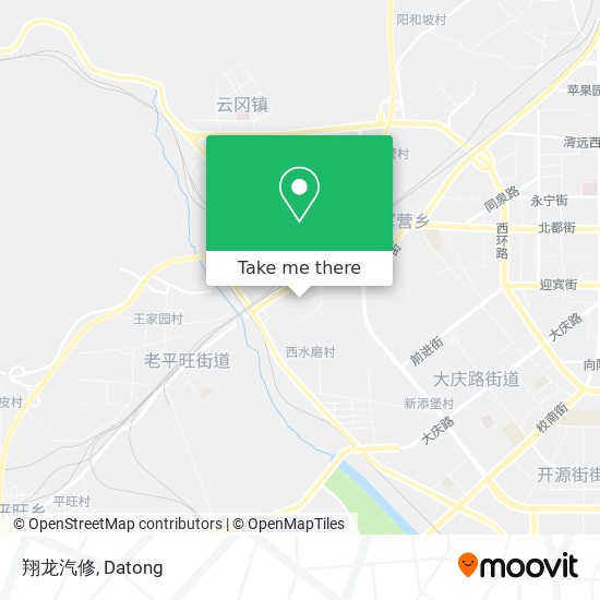 翔龙汽修 map