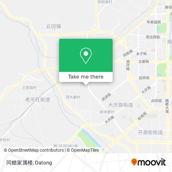 同糖家属楼 map