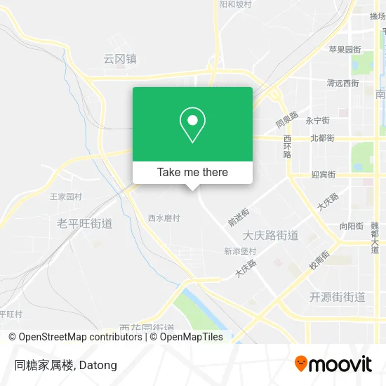 同糖家属楼 map
