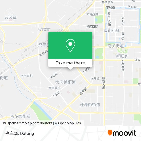 停车场 map