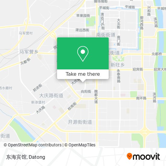 东海宾馆 map