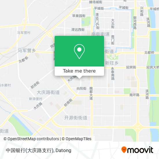 中国银行(大庆路支行) map