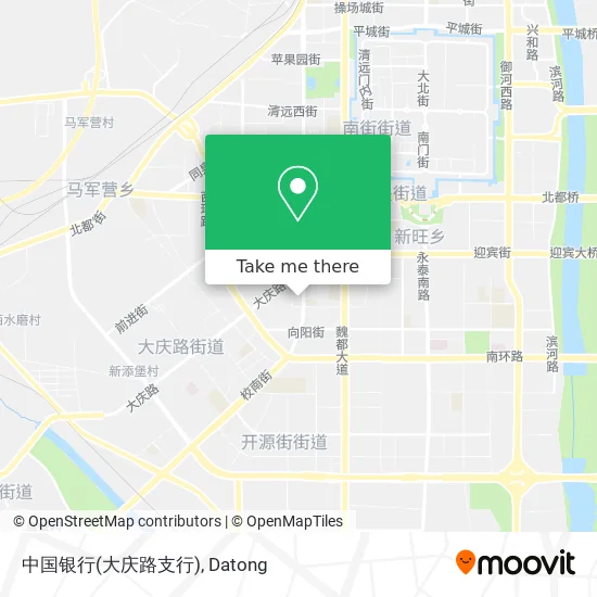 中国银行(大庆路支行) map