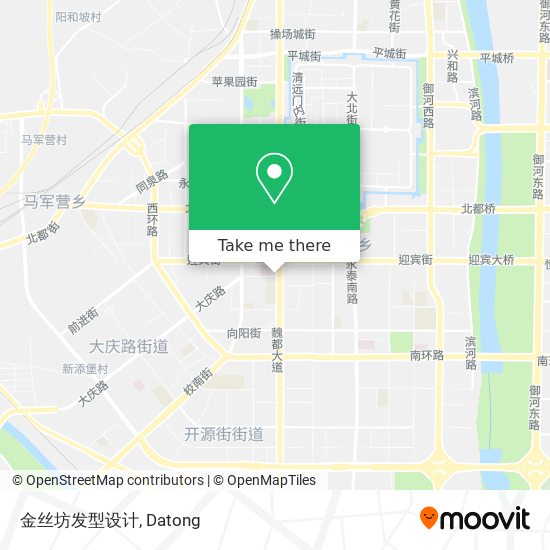 金丝坊发型设计 map
