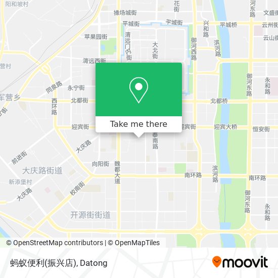 蚂蚁便利(振兴店) map