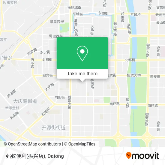 蚂蚁便利(振兴店) map