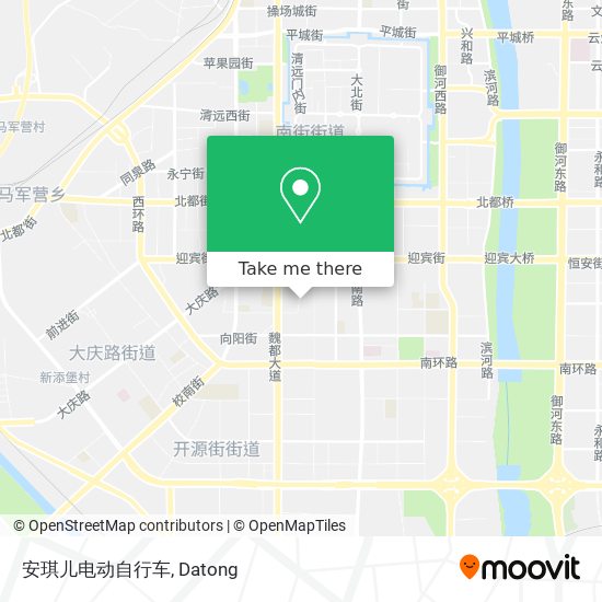 安琪儿电动自行车 map