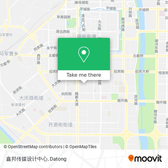 鑫邦传媒设计中心 map