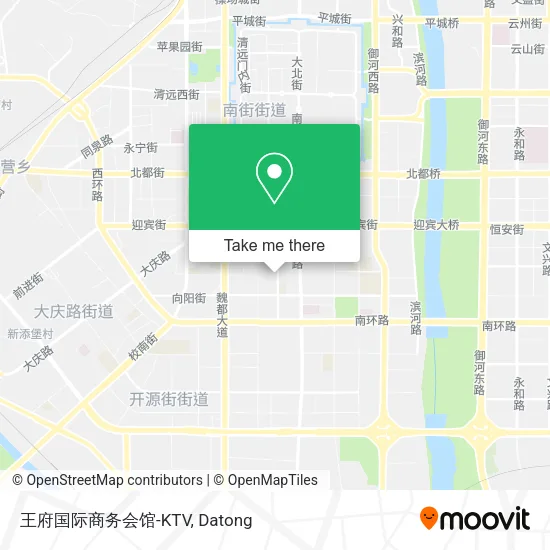王府国际商务会馆-KTV map