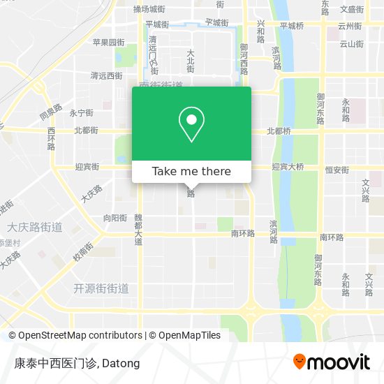 康泰中西医门诊 map