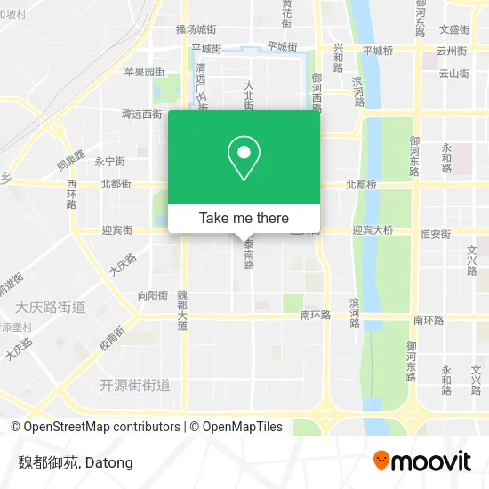 魏都御苑 map