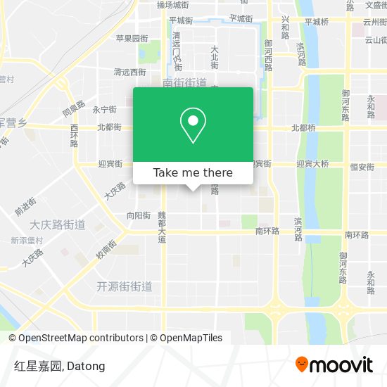 红星嘉园 map