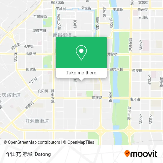 华田苑·府城 map