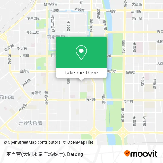 麦当劳(大同永泰广场餐厅) map