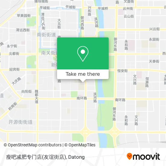 瘦吧减肥专门店(友谊街店) map
