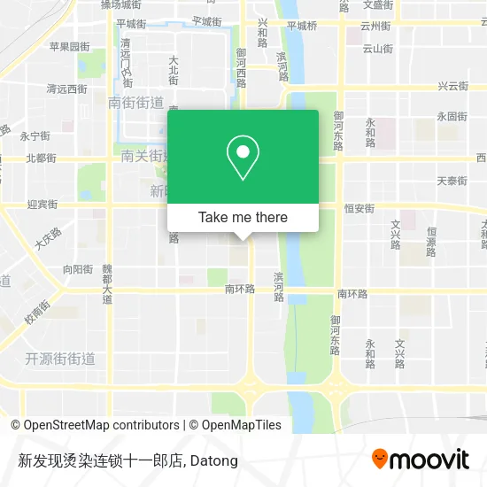 新发现烫染连锁十一郎店 map