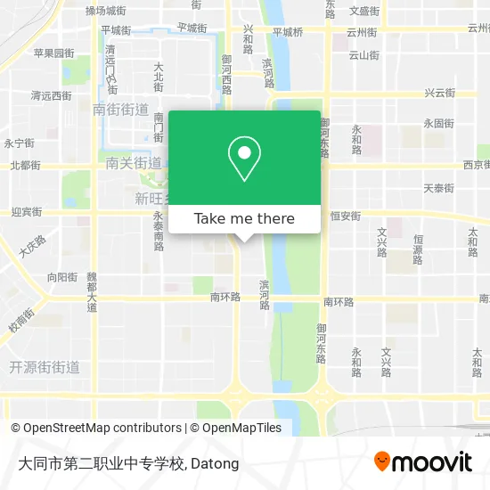大同市第二职业中专学校 map