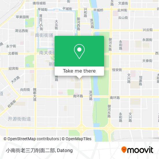 小南街老三刀削面二部 map