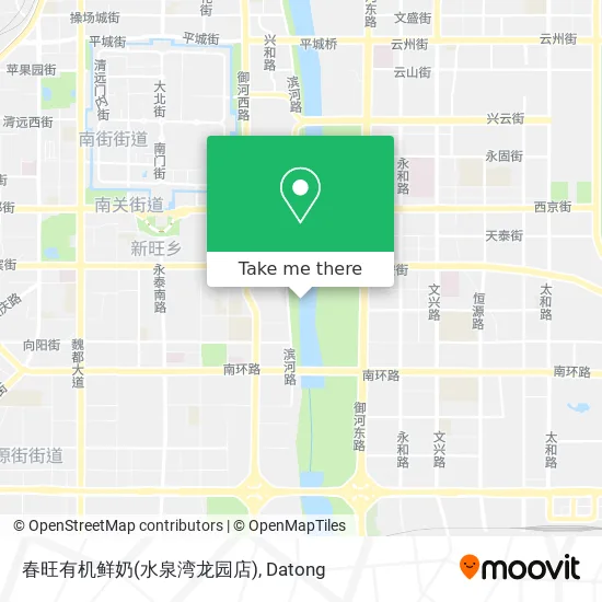 春旺有机鲜奶(水泉湾龙园店) map