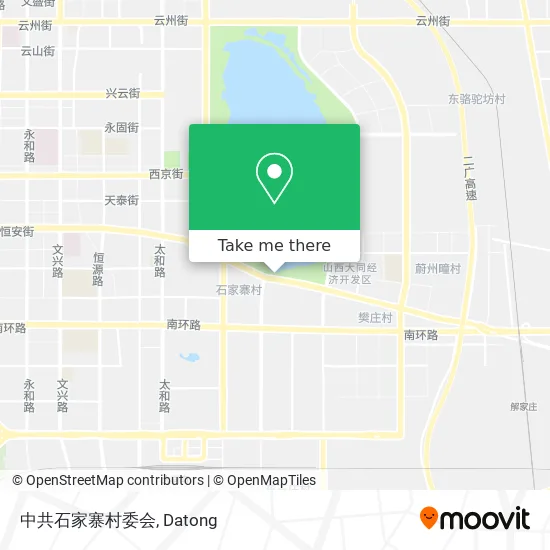 中共石家寨村委会 map