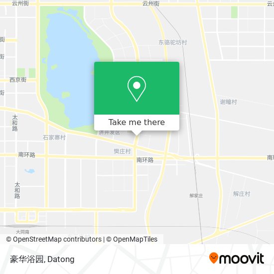 豪华浴园 map