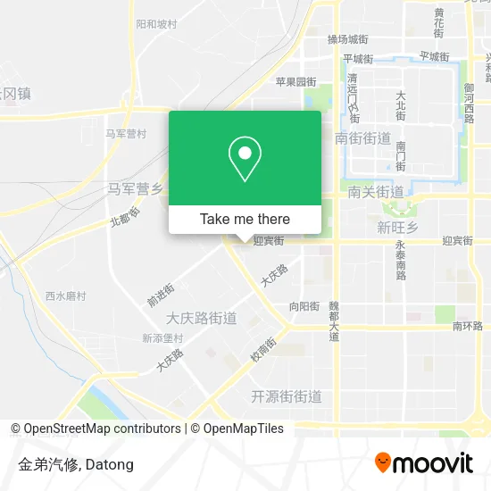 金弟汽修 map