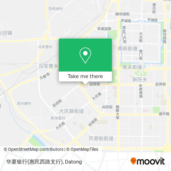 华夏银行(惠民西路支行) map