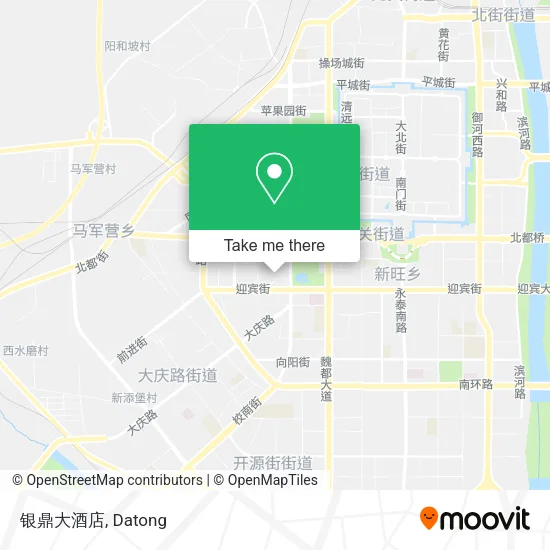 银鼎大酒店 map